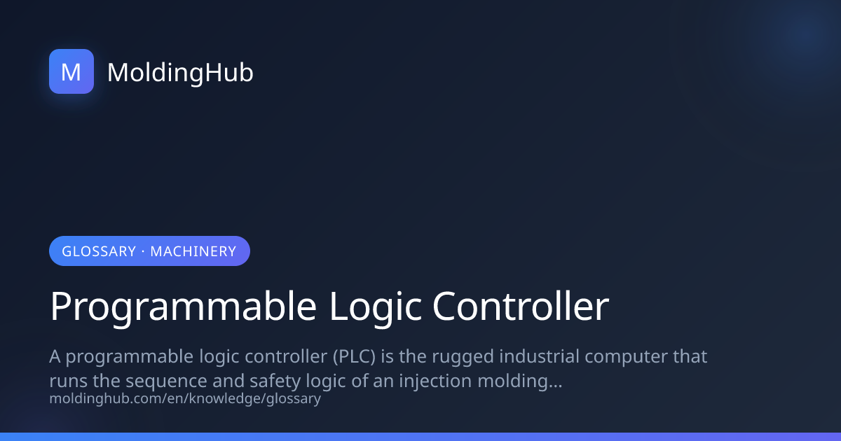 Programmable Logic Controller in Injection Molding | MoldingHub